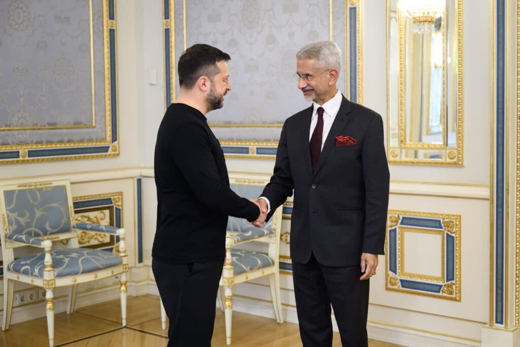 Jaishankar Meets Zelenskyy