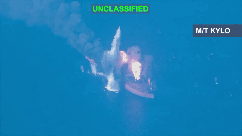 US Strikes 3 Iranian Oil Tankers After IRGC Attacks American Warships, Iran War Escalates